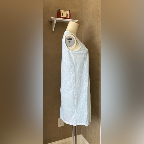 J. Jill sleep gown long Tank dress Sleeveless S. Water and Ice color - Picture 2 of 10